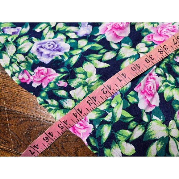 Vintage Bloomcore Botanical Floral Spring Dress - Picture 10 of 12